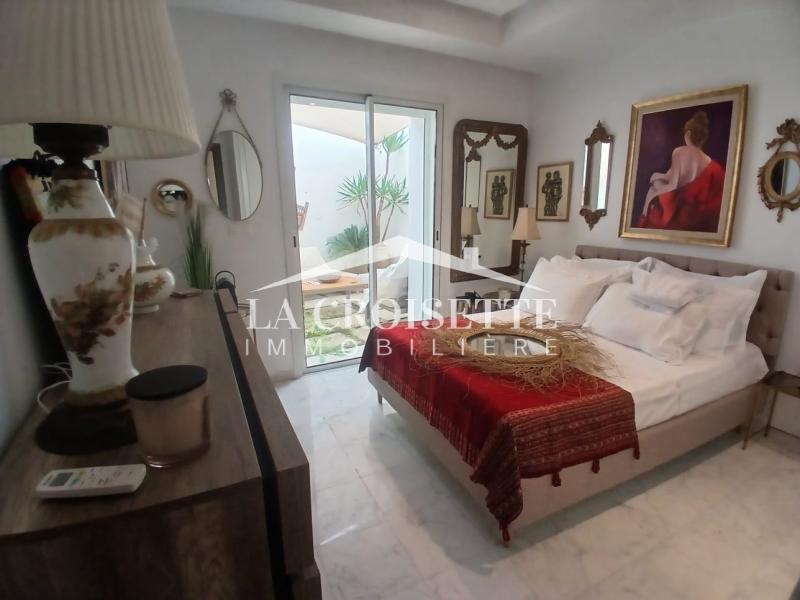 Appartement meublé S+1 avec terrasse à Sidi Bou Saïd 